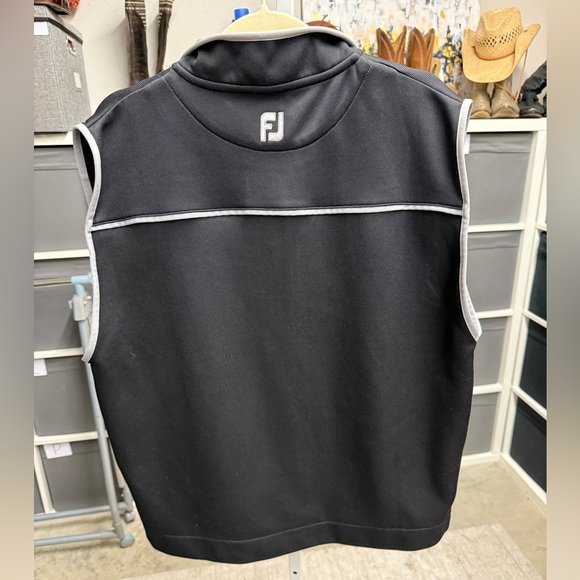 FootJoy Black Quarter-Zip Sweater Vest The Ocean Course Hammock Beach Resort - Picture 3 of 8